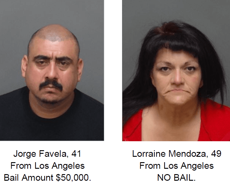 Jorge Favela and Lorraine Mendoza burglary suspects 4-13-20