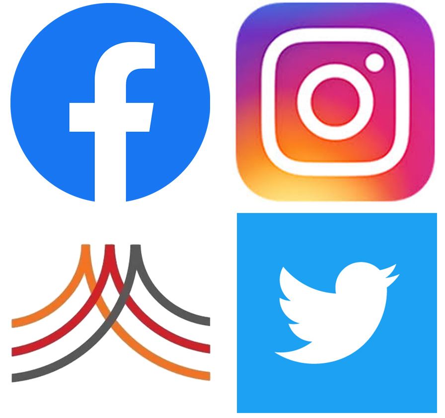 facebook instagram twitter nixle logos