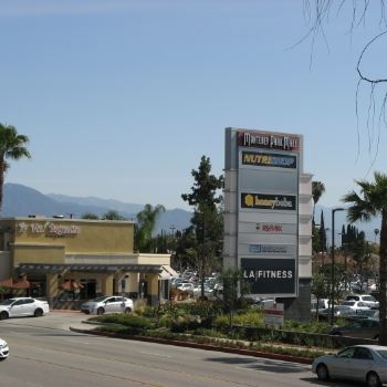 Strip mall sign