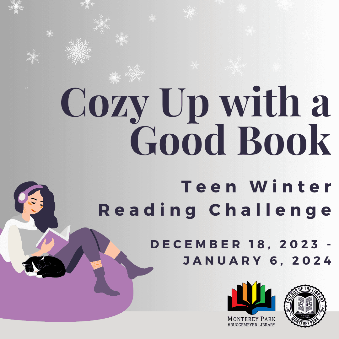 Cozy Up with a Good Book Teen Winter Reading Challenge  (Instagram Post) (6.5 x 8.5 in) (Instagram P