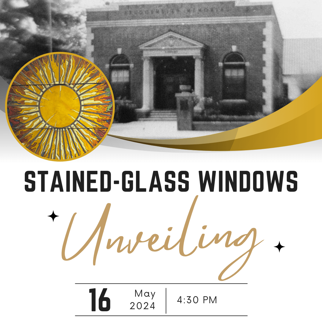 Stained glass windows unveiling