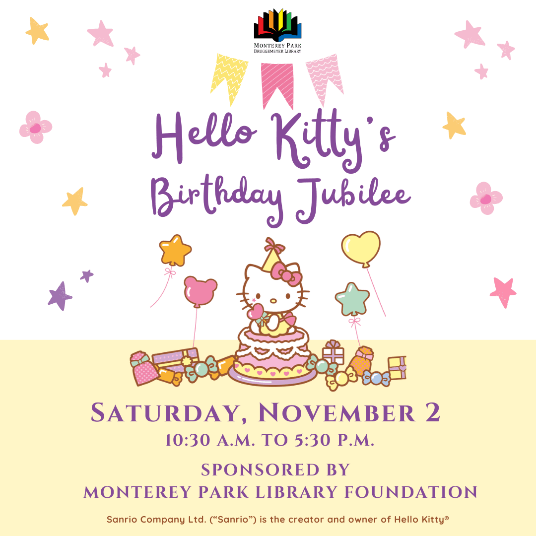Hello Kitty's Birthday Jubilee Event Announcement