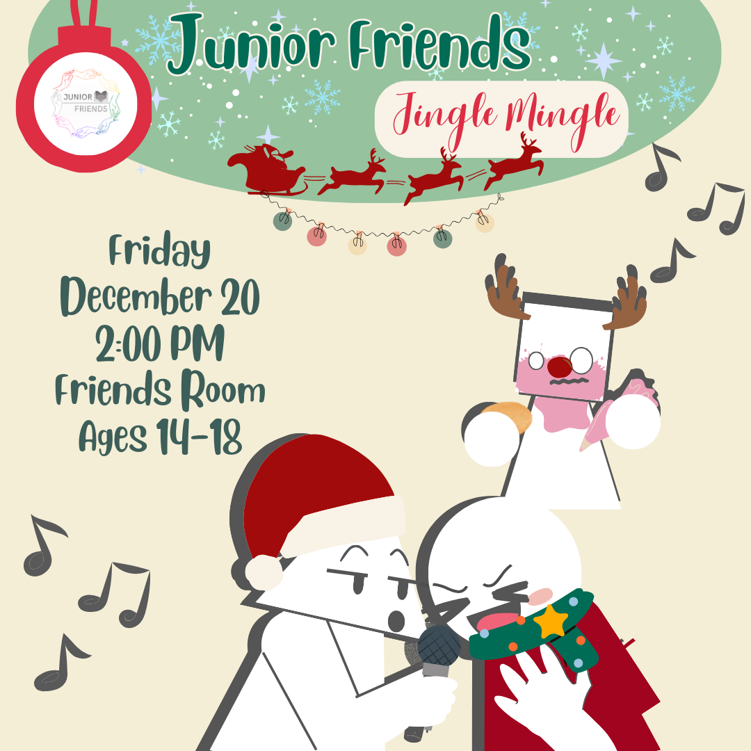 Junior Friends Holiday Party Announcement