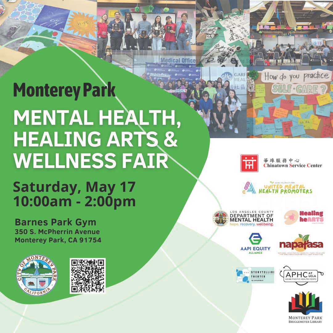 Monterey Park Mental Health Fair 5-17-25 
