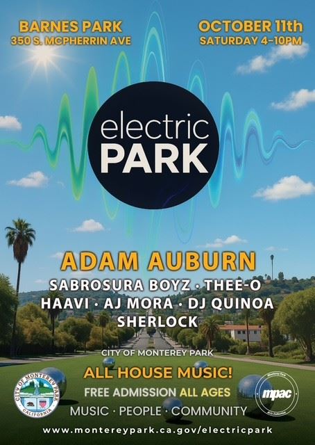 Electric Park DJ Flyer