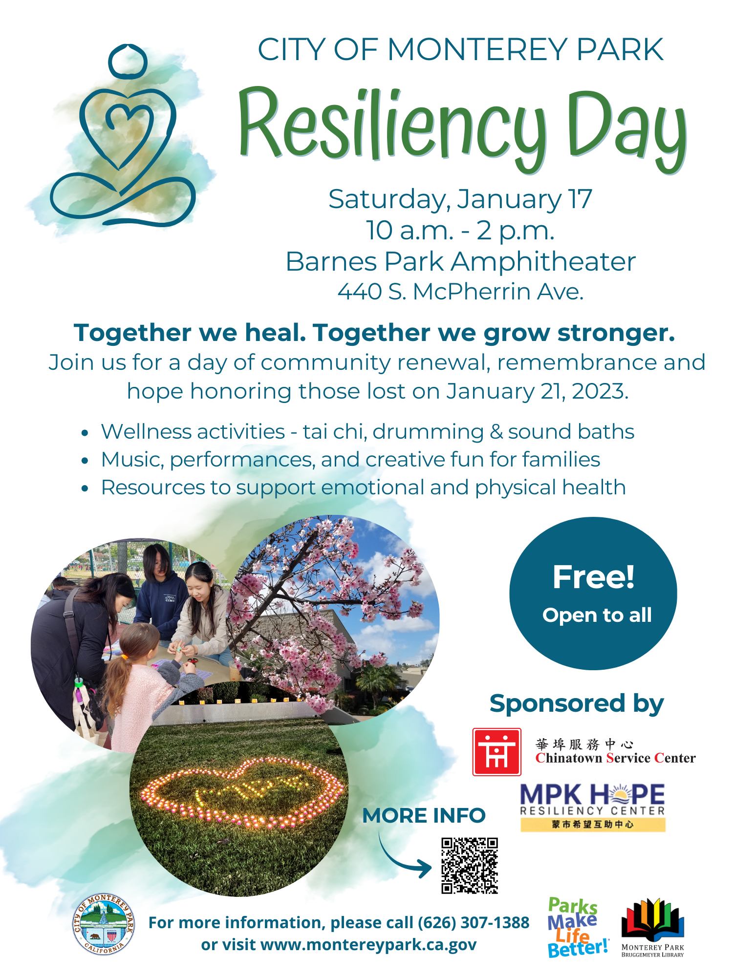 Monterey Park to Host Resiliency Day Event on January 17.