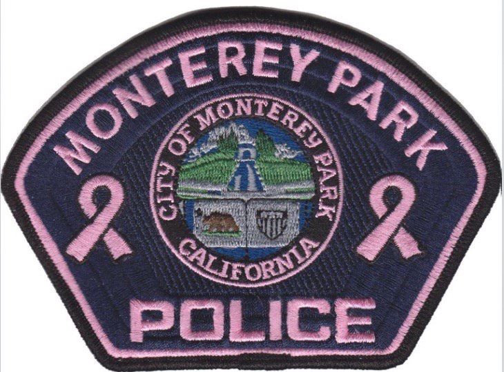 Monterey Park Police Pink Patch