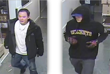 Commercial burglary 725 west Garvey suspects